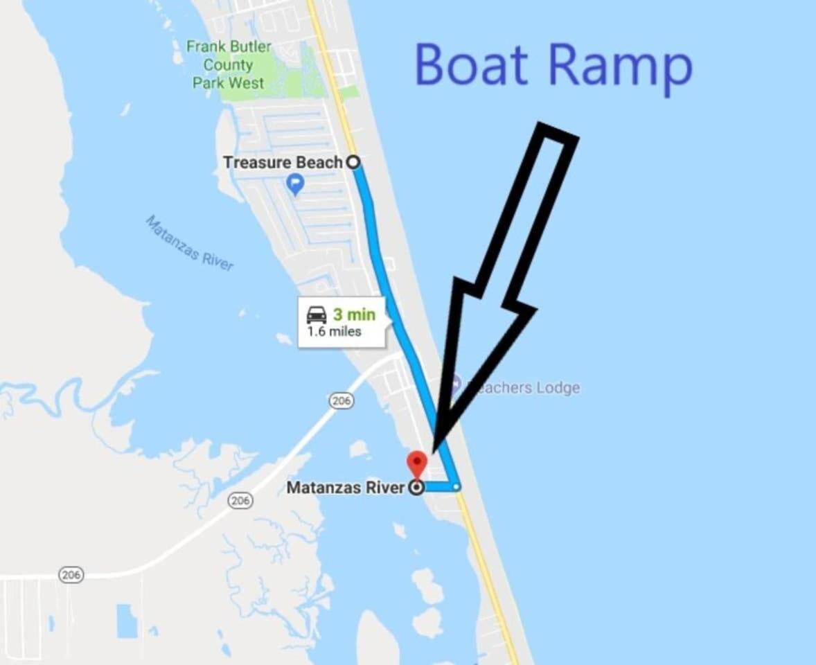 Canal Home Dock Walk To Beach Kayaks Sup Fishing 圣奥古斯丁 外观 照片