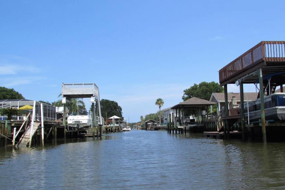 Canal Home Dock Walk To Beach Kayaks Sup Fishing 圣奥古斯丁 外观 照片